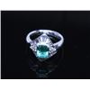 Image 3 : #1 PLATINUM 900 EMERALD 1.25ct. & 26 SIDE DIAMONDS