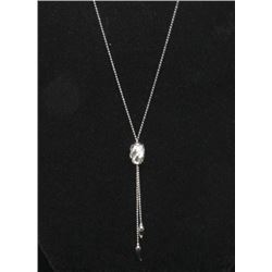 $6 14K GOLD DIAMOND 0.10ct DROP NECKLACE