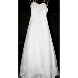 JASMINE T935 WEDDING DRESS SIZE:10