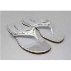 SATIN PARTY HIGH HEEL DRESS SHOES SIZE 7 B