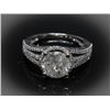 Image 1 : #27 14K GOLD DIAMOND 2.01ct & 118 SIDE DIAMONDS.