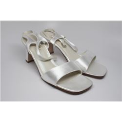 SATIN PARTY HIGH HEEL DRESS SHOES SIZE:9