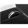 Image 2 : #31 14K GOLD BLACK & WHITE DIAMOND 0.12ct RING