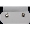 Image 1 : #33 14K GOLD DIAMOND 0.45ct EARRINGS