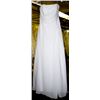 Image 1 : WHITE WEDDING DRESS SIZE:14