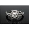 Image 1 : #46 14K GOLD DIAMOND 0.64ct & 96 SIDE DIAMONDS