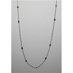 #49 10K GOLD SAPPHIRE 2.20ct & DIAMOND 0.12ct