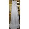 Image 2 : WHITE WEDDING DRESS SIZE: 12