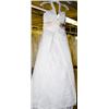 Image 1 : DA VINCI WEDDING DRESS SIZE: 16
