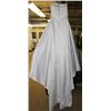 Image 2 : WHITE WEDDING DRESS SIZE: 10