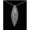 Image 2 : #64 10K GOLD DIAMOND 0.60ct PENDANT NECKLACE