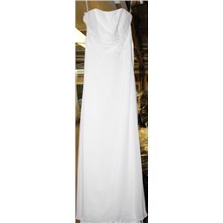 WHITE WEDDING DRESS SIZE: 14