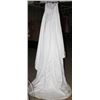 Image 2 : WHITE WEDDING DRESS SIZE: 14