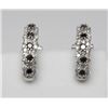 Image 1 : #81 14K GOLD DIAMOND 0.3ct EARRINGS