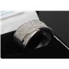 Image 2 : #85 STERLING SILVER DIAMOND 0.65ct RING