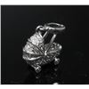 Image 2 : #89 STERLING SILVER DIAMOND 0.3ct PENDANT