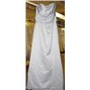Image 1 : WHITE WEDDING DRESS SIZE: 12