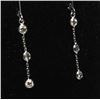 Image 2 : #97 14K GOLD DIAMOND 0.61ct EARRINGS