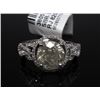 Image 1 : #98 14K GOLD DIAMOND 3.55ct & 0.25ct RING