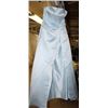Image 1 : LIGHT BLUE BRIDAL DRESS SIZE: 10