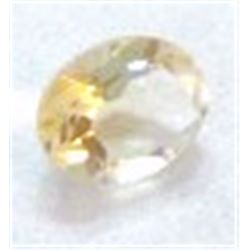 1.55 CARAT GOLDEN CITRINE *RARE LARGE* GEMSTONE OVAL CUT AND FACETED GEM!! GEM CAME OUT OF SAFE!!