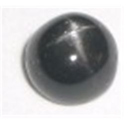 6.50 CARAT BLACK STAR SAPPHIRE *RARE HUGE* GEMSTONE OVAL CUT AND FACETED GEM!! GEM CAME OUT OF SAFE!