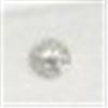 Image 1 : .10 CARAT WHITE DIAMOND *TESTED AUTHENTIC* DIAMOND ROUND CUT AND FACETED GEM!! GEM CAME OUT OF SAFE!