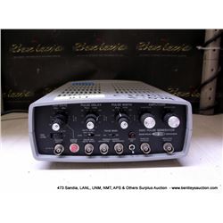 SD 100C PULSE GENERATOR (print sequence:) F-034