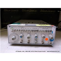 HP 3312A FUNCTION GENERATOR (print sequence:) F-037