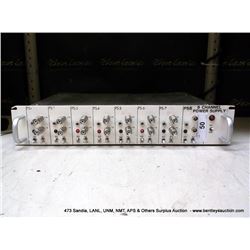 PS8 8-CHANNEL POWER SUPPLY (print sequence:) F-120