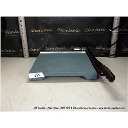 MARTIN YALE 12" PAPER CUTTER
