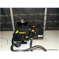 MELLES GRIOT 35-MAP-431-208 ION LASER POWER SUPPLY W/ 43 SERIES ION LASER (print sequence:) 64789 85