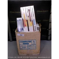 BOX: ASSORTED LAB HARDWARE-ELECTRODES (print sequence:) 3510