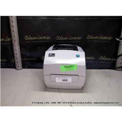 ZEBRA TLP 2844 PRINTER (print sequence:) 65133