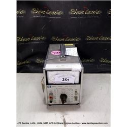 HP 400 FL AC VOLTMETER (print sequence:) 65117
