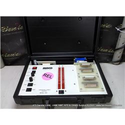 MISCO 1069 UNIVERSAL CABLE TESTER (print sequence:) NO #