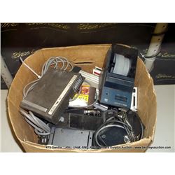 BOX: ASSORTED ELECTRONICS-PRINTER MODULES, SWITCHES