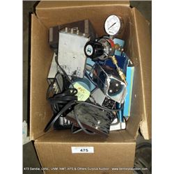 BOX: GAUGES, CONTROLS, CAMERA