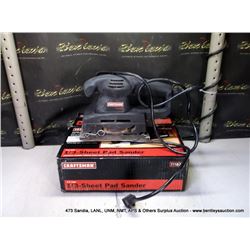 CRAFTSMAN 11632 1/3 SHEET PAD SANDER