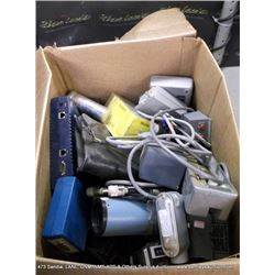 BOX: ASSORTED ELECTRONICS-MODULES MODEMS SWITCHES