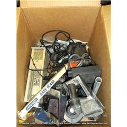 BOX: ASSORTED SOLDERING ACCESSORIES