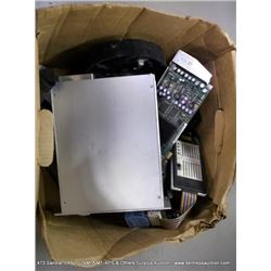 BOX: ASSORTED ELETRONICS PLUGINS MODULES