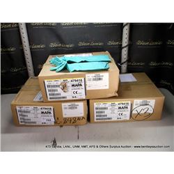 BOX: 479416 NITRILE RUBBER GLOVES, 3X THE MONEY