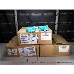 BOX: 479416 NITRILE RUBBER GLOVES, 3X THE MONEY