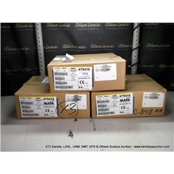 BOX: 479416 NITRILE RUBBER GLOVES, 3X THE MONEY