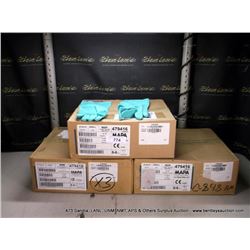 BOX: 479416 NITRILE RUBBER GLOVES, 3X THE MONEY