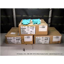 BOX: 479416 NITRILE RUBBER GLOVES, 3X THE MONEY