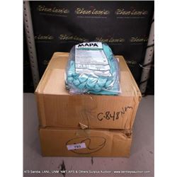 MAPA NITRILE RUBBER GLOVES, 2X THE MONEY