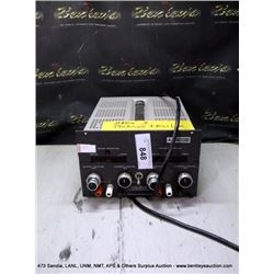 LAMBDA LGD-421 DUAL REGULATED POWER SUPPLY (print sequence:) NO #