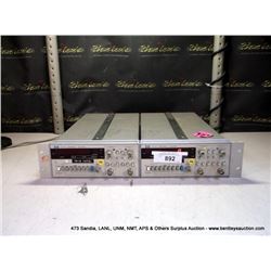 HP 5316A UNIVERSA; COUNTER    2 X THE MONEY (print sequence:) 65322